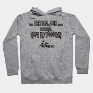 Functional adult grey Hoodie